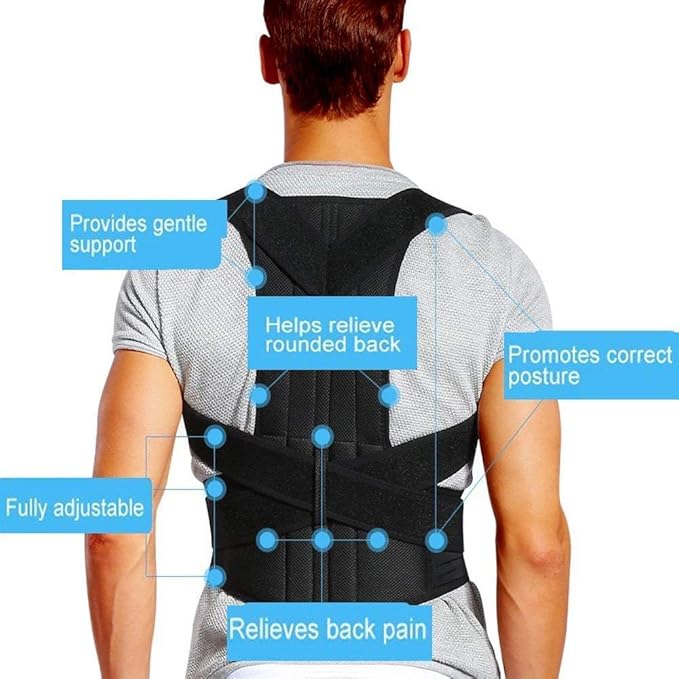 Posture Corrector Therapy Shoulder Belt - Alladin Bliss