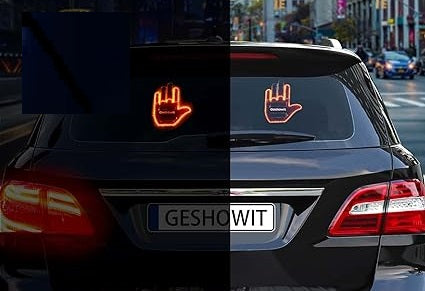 Mood Glow Car LED Sign – Let Your Car Speak for You! - Alladin Bliss