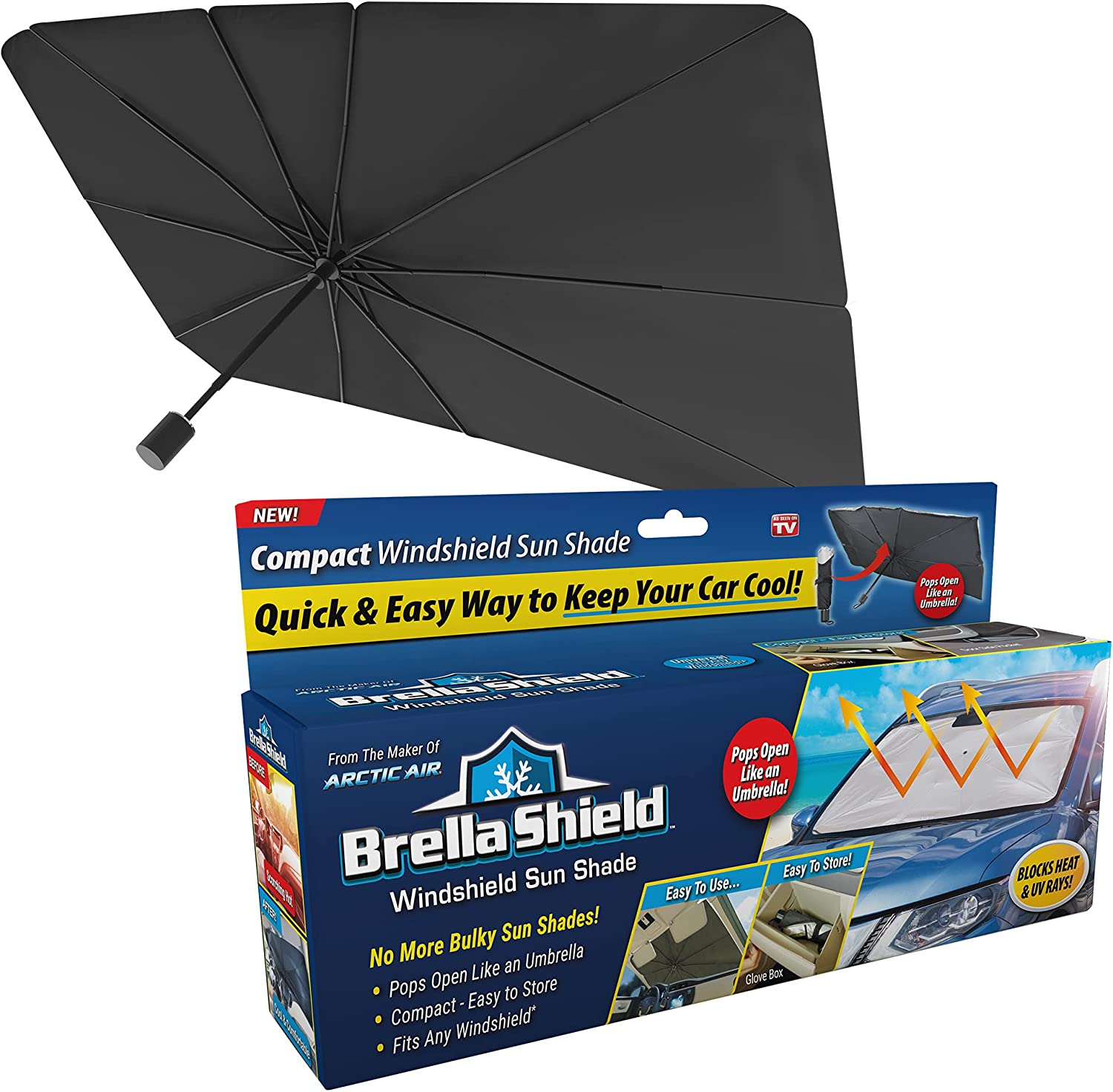 Car Windshield Sun Shade - Alladin Bliss