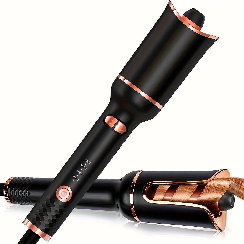 Automatic Hair Curler  Ceramic Rotating Curling Iron with Air Spin Wand Styler Magic Curl Machine for Effortless Waves