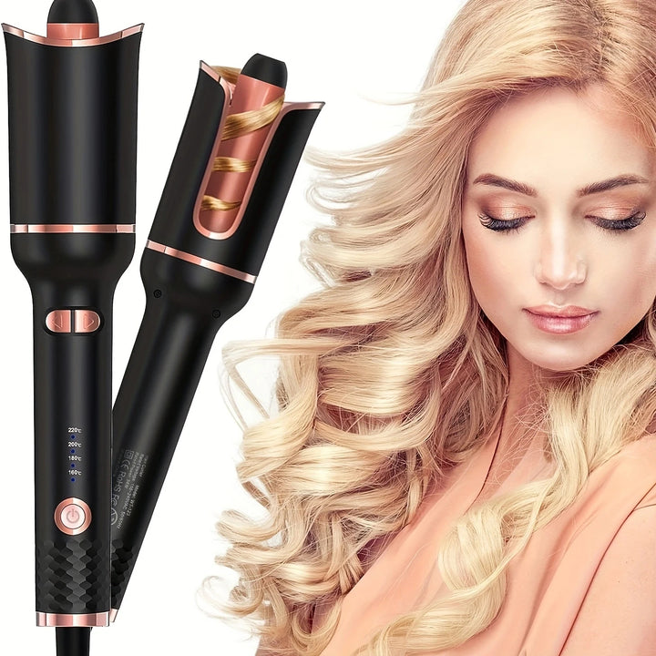 Automatic Hair Curler  Ceramic Rotating Curling Iron with Air Spin Wand Styler Magic Curl Machine for Effortless Waves